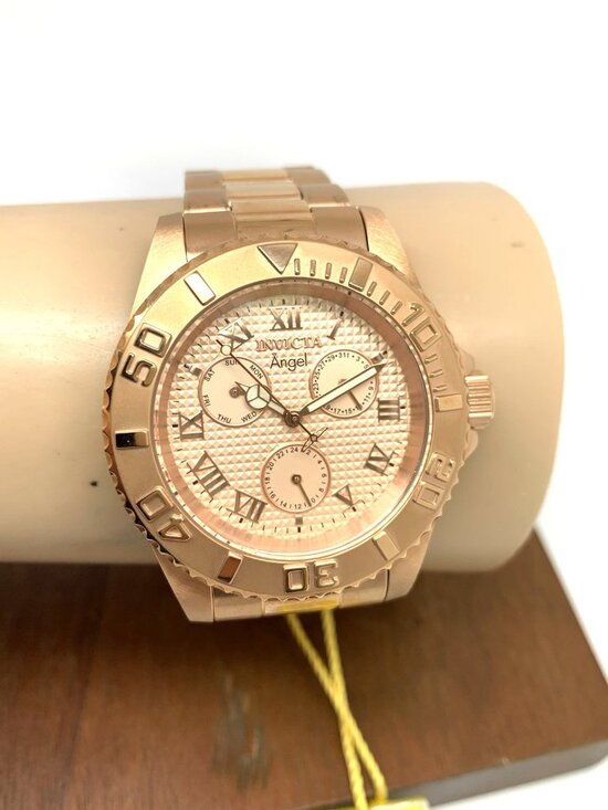 Invicta Women\'s Watch 17525 Angel Quartz Rose Gold Tone Stainless Steel 40mm main image 10